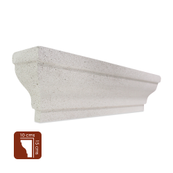 Moldura para exterior FLR-IZQ