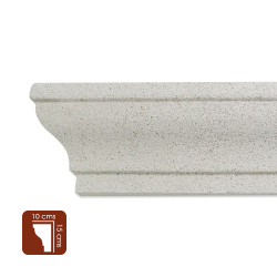 Moldura para exterior FLR-IZQ