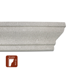 Moldura para exterior FLR-DER