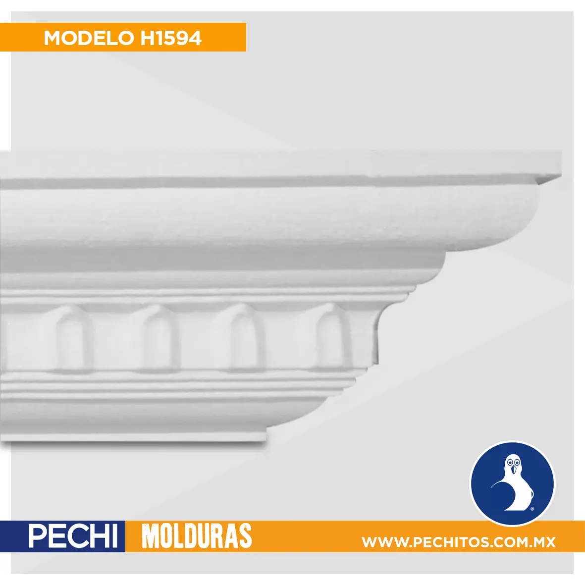 Molduras de unicel reforzado H1594 – Molduras de unicel :: Caseton ...