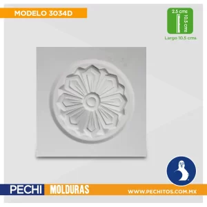 18 Metros Molduras De Unicel Decorativas Pared Techo 10cm